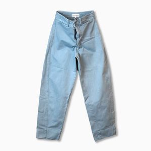 Apiece Apart Chino Mari Barrel Pant - 0 / Sky